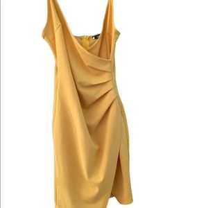 Womens Dress Shein XS yellow